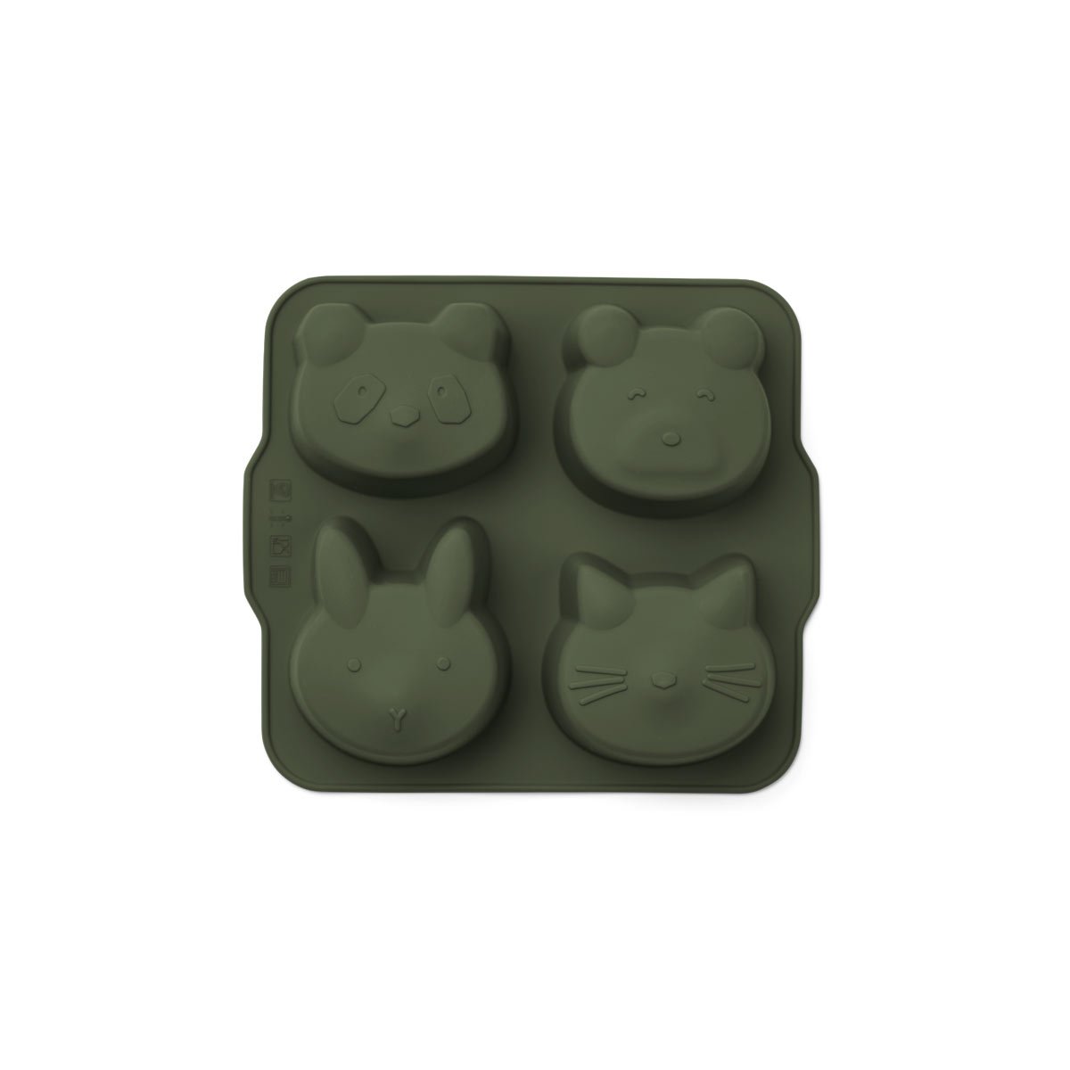 Liewood Mariam Cake Pan 2 Pack - Hunter Green / Mustard - Scandibørn