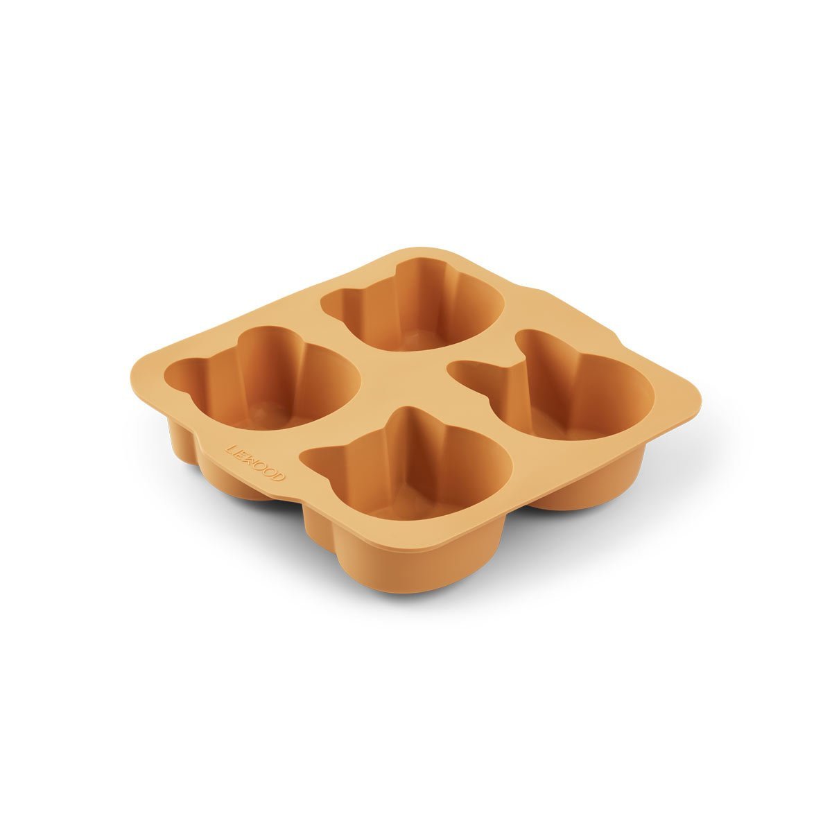 Liewood Mariam Cake Pan 2 Pack - Yellow Mellow / Dark Rose - Scandibørn