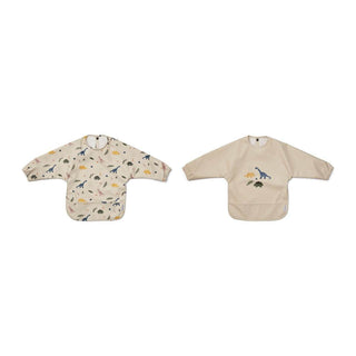 Liewood Merle Cape Bib - 2 Pack Dino Mix - Scandibørn