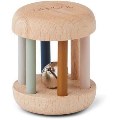 Liewood Rattle Merete in Wood Mix