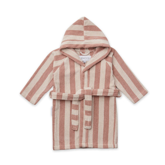 Liewood Reggie Bathrobe Rose Stripe