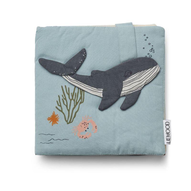 Liewood Sammy Fabric Book - Sea Creature Mix - Scandibørn