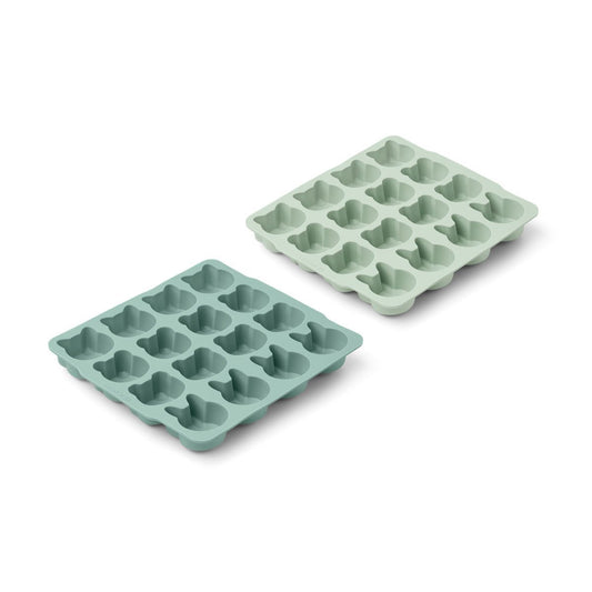 Liewood Sonny IceCube Tray 2 Pack - Mint Mix - Scandibørn