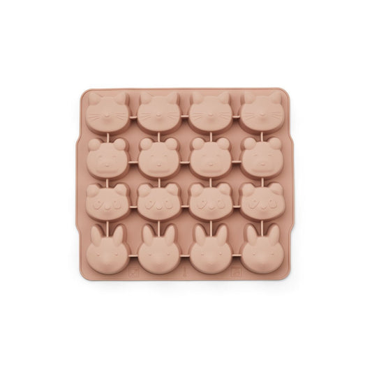 Liewood Sonny IceCube Tray 2 Pack - Rose Mix - Scandibørn