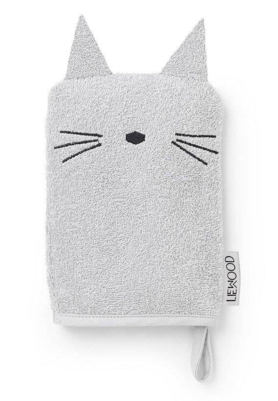 Liewood Sylvester Washcloths - Bunny, Panda, Grey Cat - Scandibørn