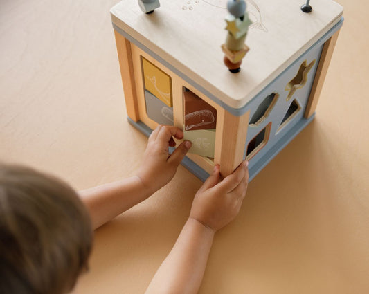 Little Dutch Activity Cube in Ocean - Scandibørn