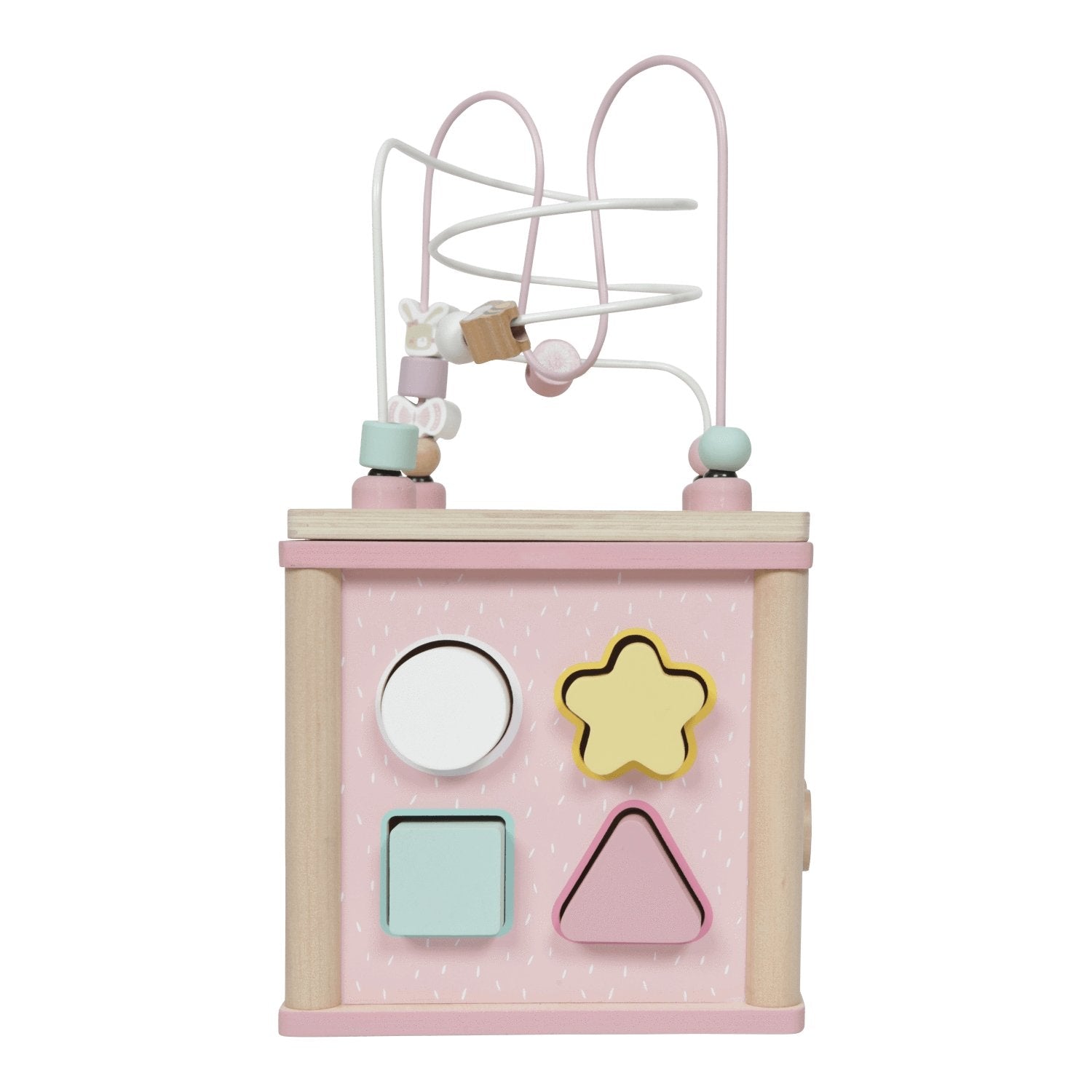 Little Dutch Activity Cube in Pink - Scandibørn