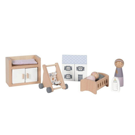 Little Dutch Doll’s house Nursery Playset - Scandibørn