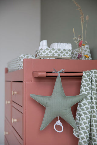 Little Dutch - Large Storage Basket in Sunrise Olive - Scandibørn