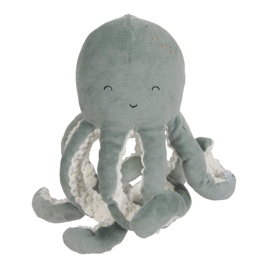 Little Dutch Small Cuddly Toy Octopus in Ocean Mint - Scandibørn