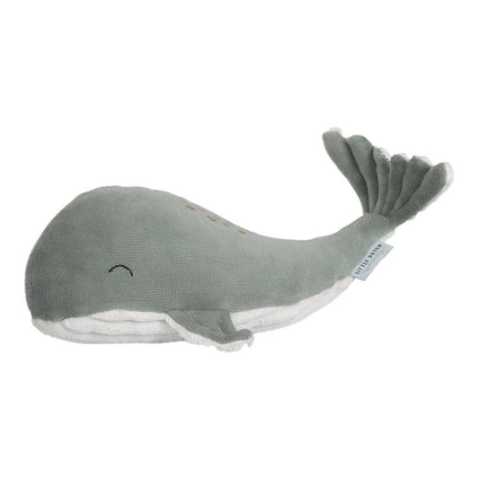 Little Dutch Small Cuddly Whale Toy in Ocean Mint - Scandibørn