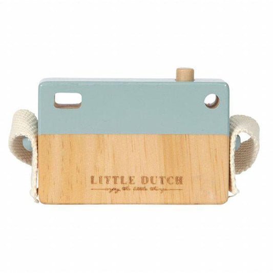 Little Dutch Toy Wooden Camera - Blue