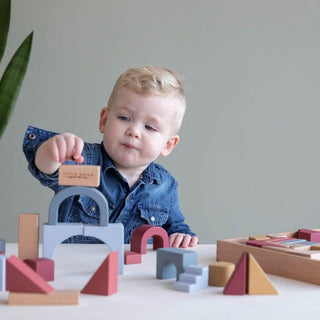 Little Dutch Wooden Building Blocks Set of 47 pieces - Scandibørn