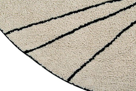 Lorena Canals Trace Washable Rug Natural