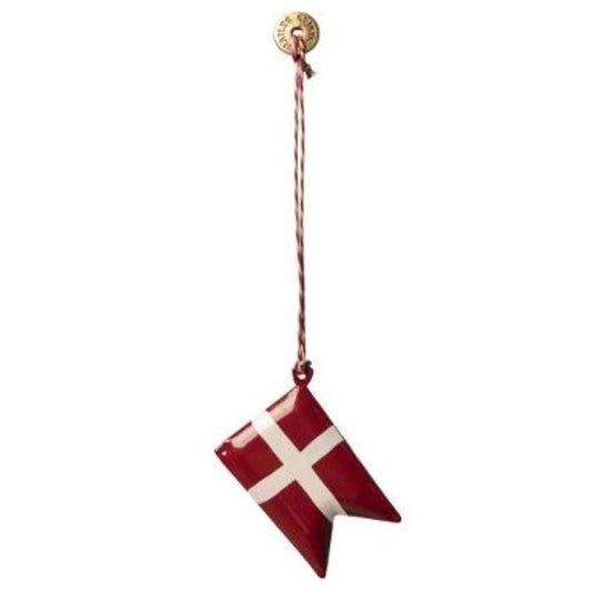 Maileg Danish Flag Christmas Ornament - Scandibørn