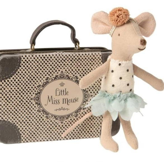 Maileg Little Miss Mouse in Suitcase - Little Sister - Scandibørn