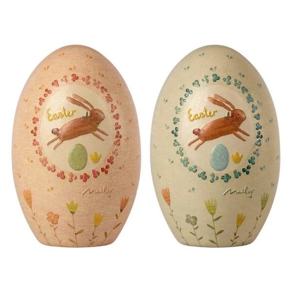 Maileg - Metal Decorative Easter Eggs (2 Pack) - Scandibørn