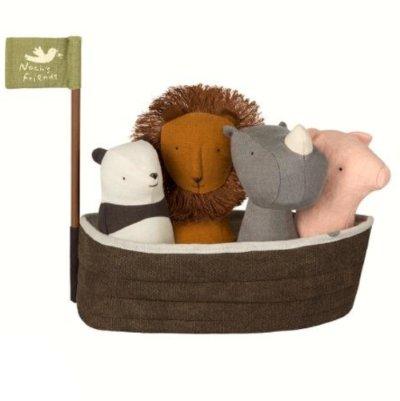 Maileg Noah's Ark with 4 Rattles