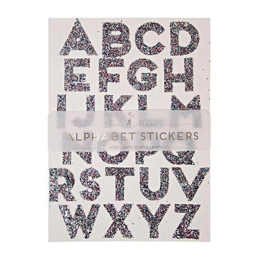 Meri Meri Stickers Multi Colour Glitter - Scandibørn