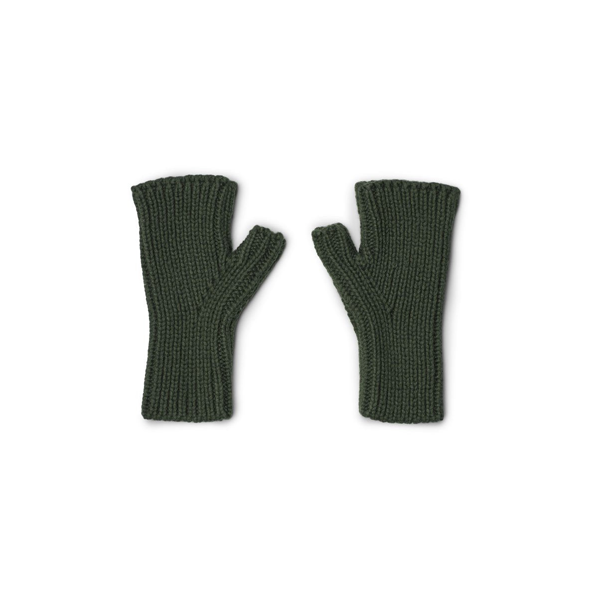 Liewood Finn Fingerless Mittens - Hunter Green