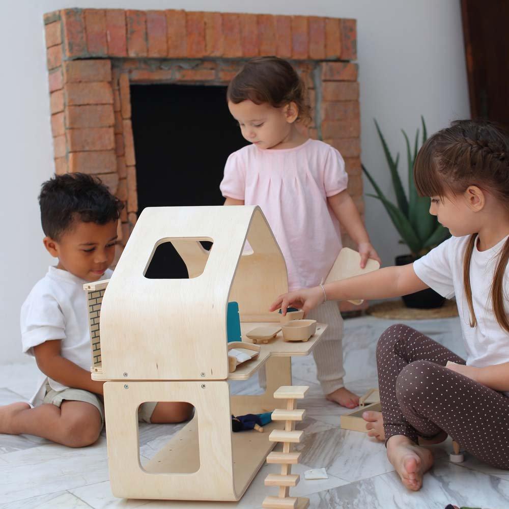 Plan Toys Contemporary Dolls House - Scandibørn