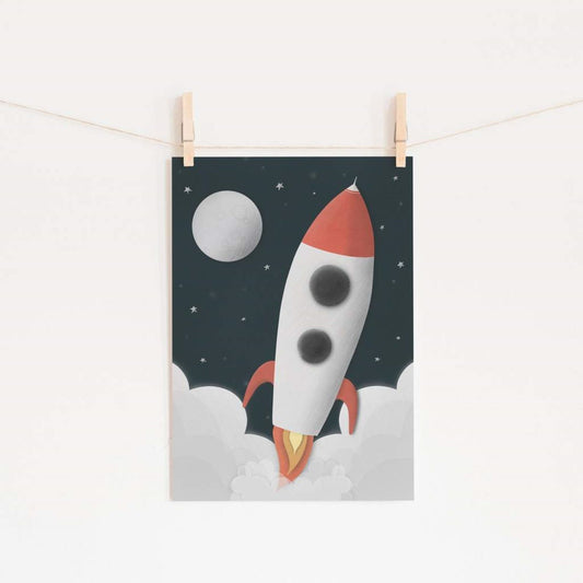 Pretty in Print - Art Print in Rocket - Scandibørn