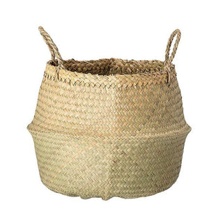 Bloomingville Floria Seagrass Basket in Natural