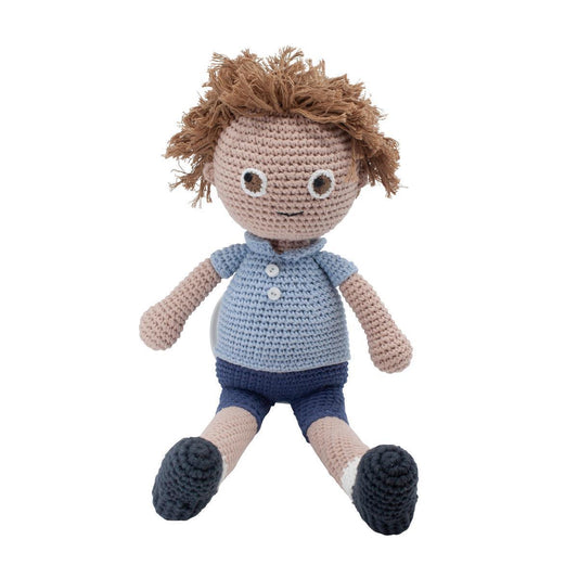 Sebra crochet doll - William - Scandibørn
