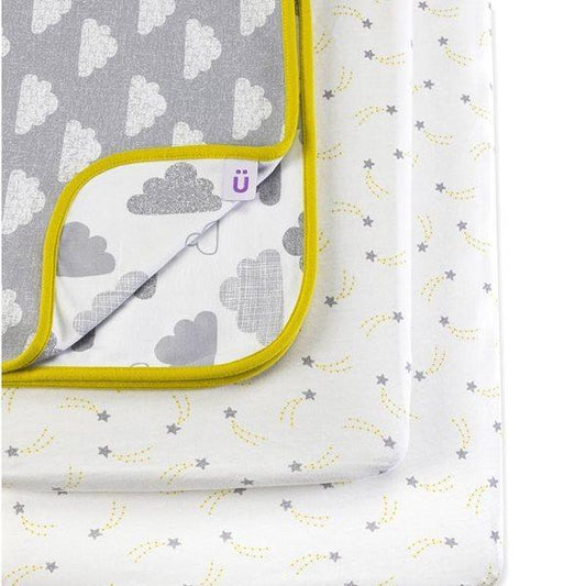 Snuz Designz 3 piece bedding set in Cloud Nine - Crib Size