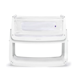 SnuzPod 4 - Bedside Crib 3 in 1 in White (with mattress) - Scandibørn