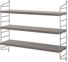 String Pocket Shelf - grey - Scandibørn