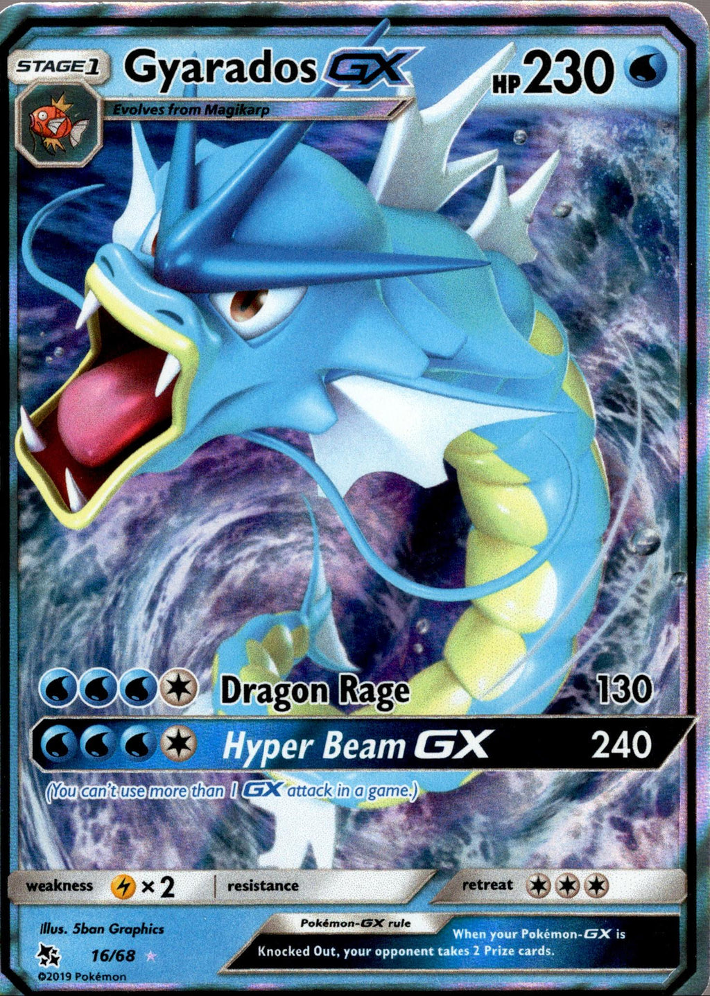 Gyarados Gx 16 68 Hidden Fates Card Cavern Trading Cards Llc