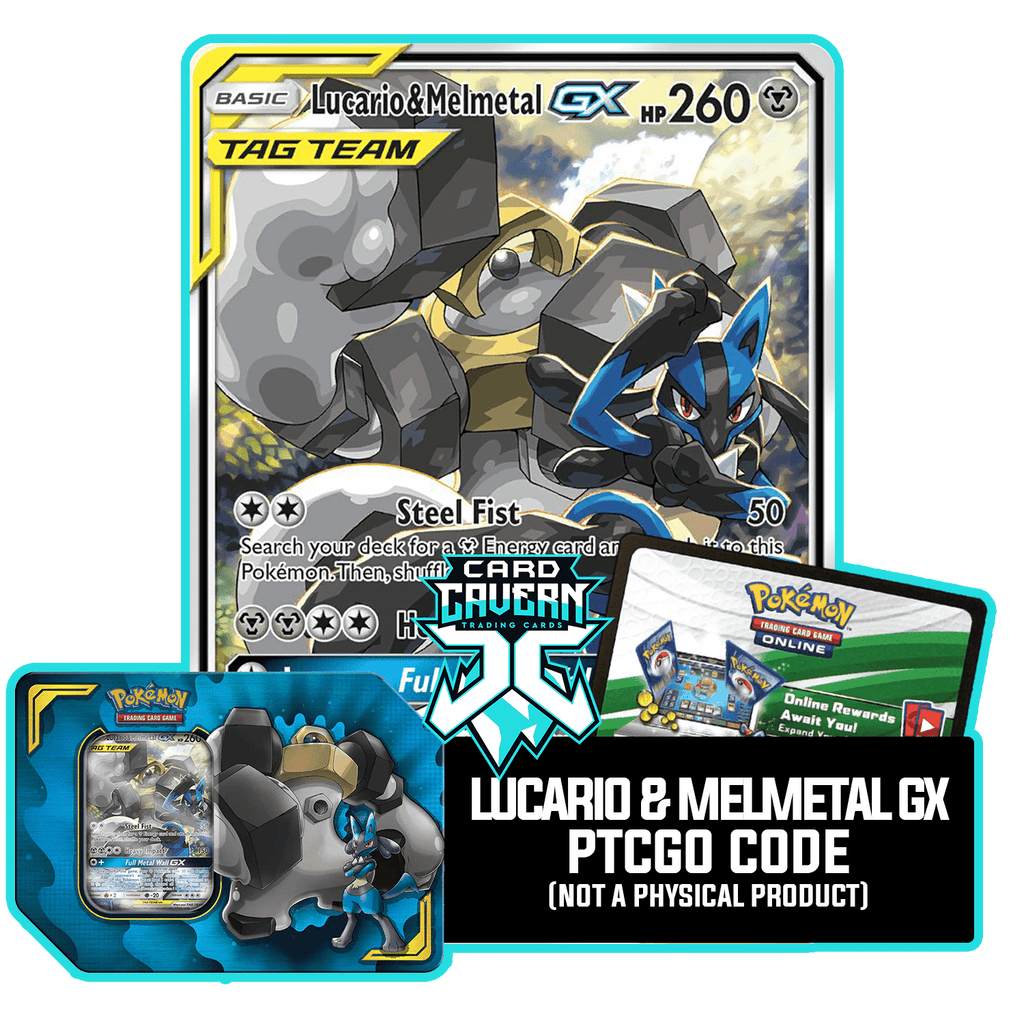 Lucario & Melmetal GX FA Pokémon TCG Online PTCGO ONLINE CARD SENT FAST! 