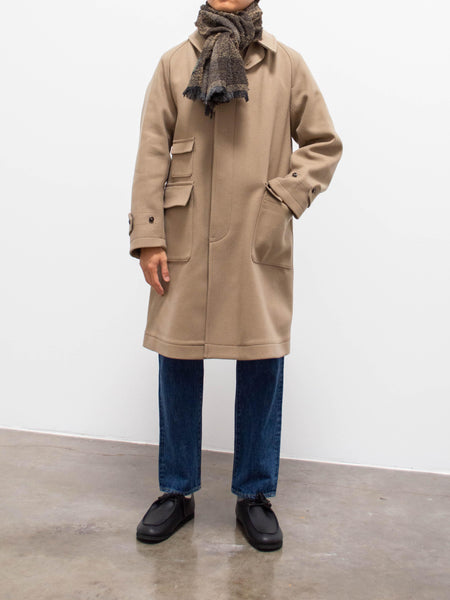 Kaptain Sunshine Traveller Coat - Beige - Namu Shop