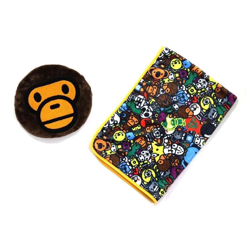 新品 特大サイズ A BATHING APE BABY MILO BLANKET とっておきし福袋