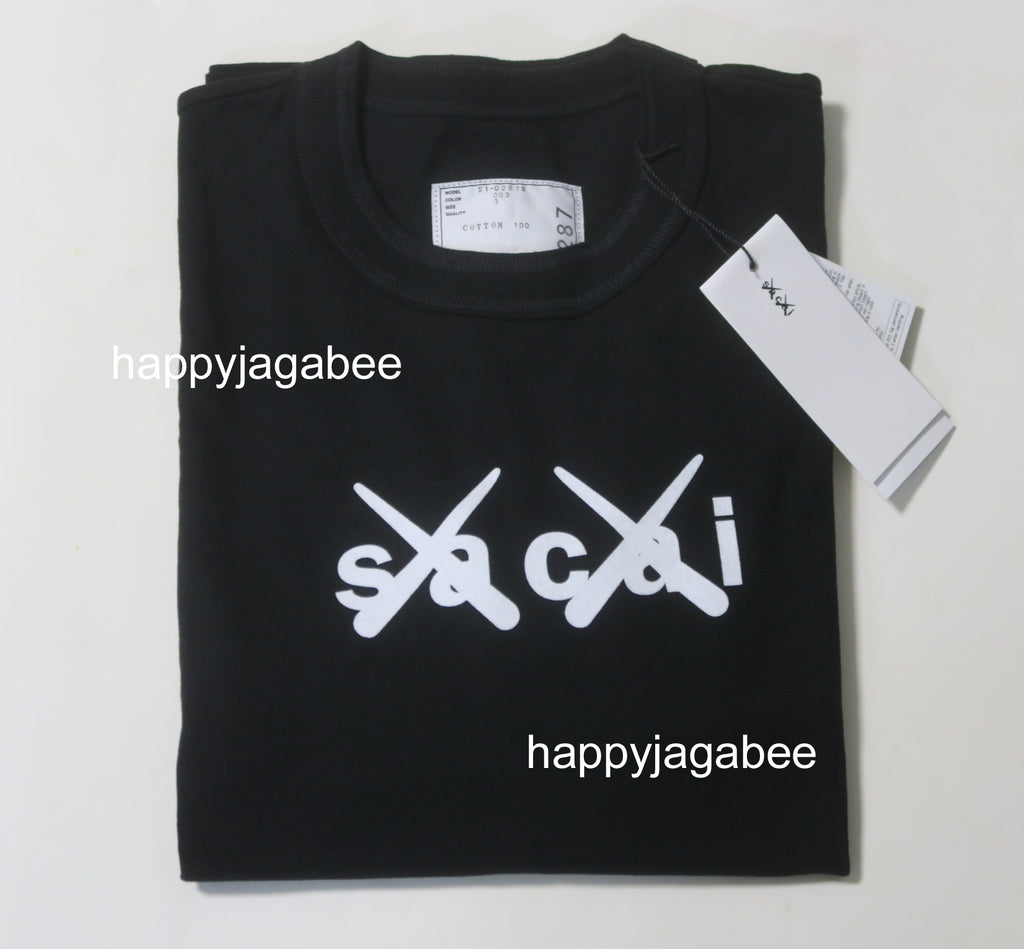 sacai x KAWS Flock Print T-Shirt サイズ2 | myglobaltax.com