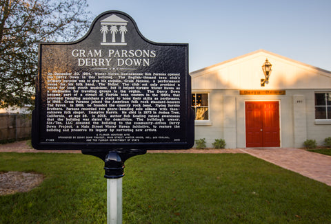 STATE OF FLORIDA HISTORICAL RESOURCES RECOGNIZE GRAM PARSONS DERRY DOWN AS A HISTORIC SITE