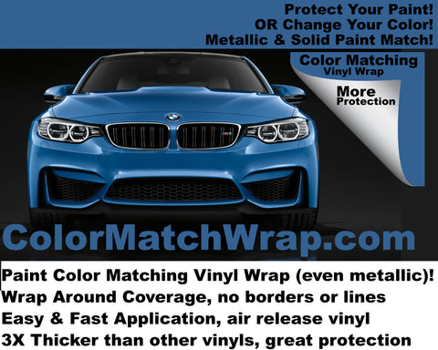 Scottsdale FREE vehicle wrap: match your paint with a vinyl wrap