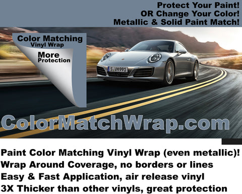Track Day Paint Protection, Color Match Wrap, Paint Match Protective Vinyl