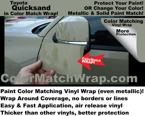 Vinyl Wrap Toyota, Quicksand, 4V6
