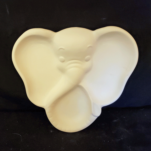 Elephant Divided Plate Child