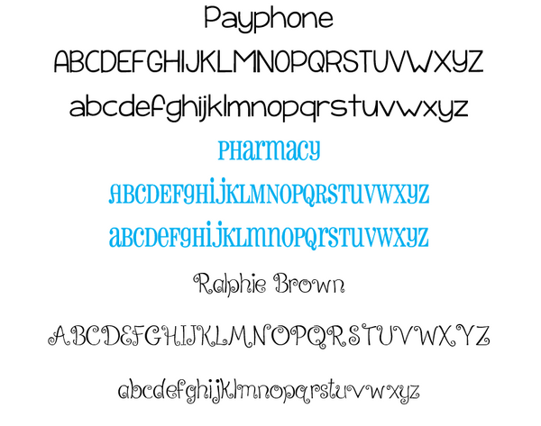 font slide 11