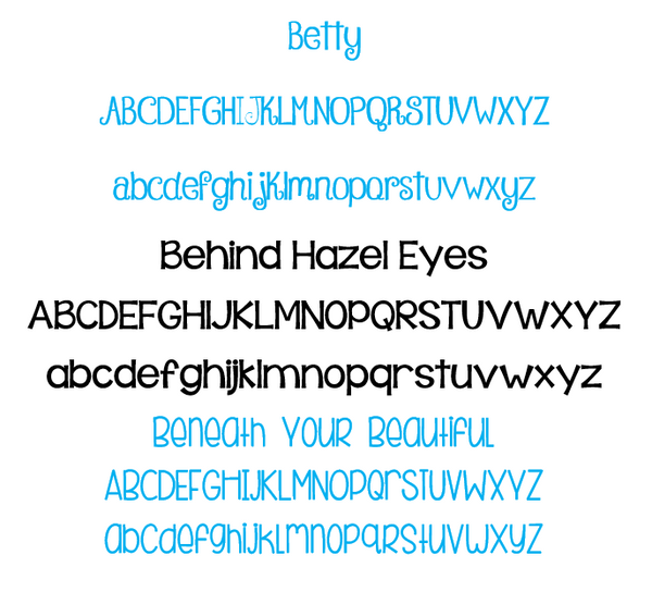 font slide 2