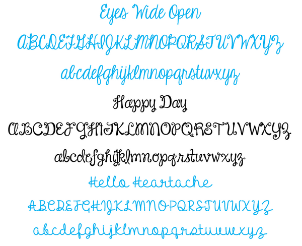 font slide 5