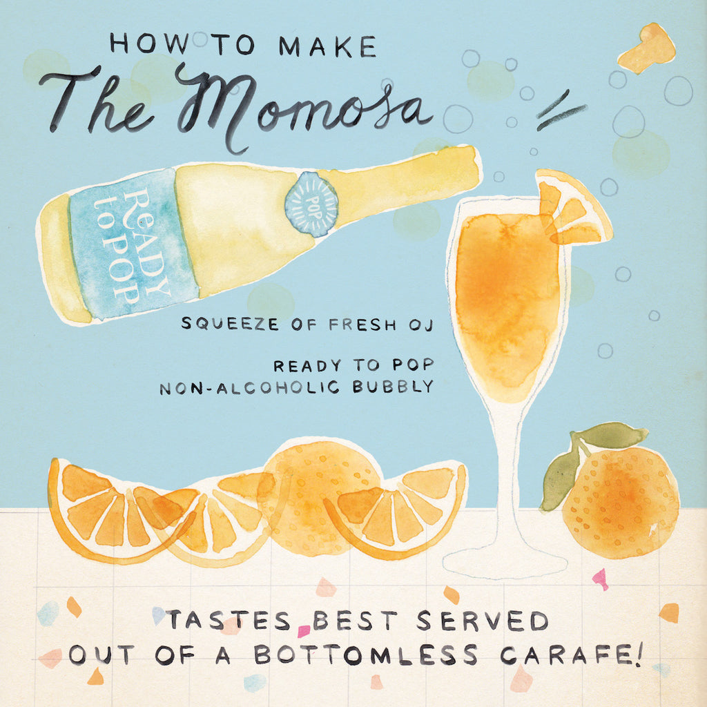 make a "mimosa" at your next baby shower