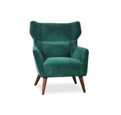 alexa green velvet armchair greenery trend vavoom interiors pantone colour of the year
