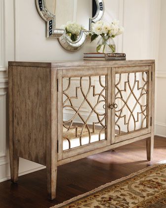 mirrored furniture lattice interiors hamptons coastal farmhouse trend vavoom