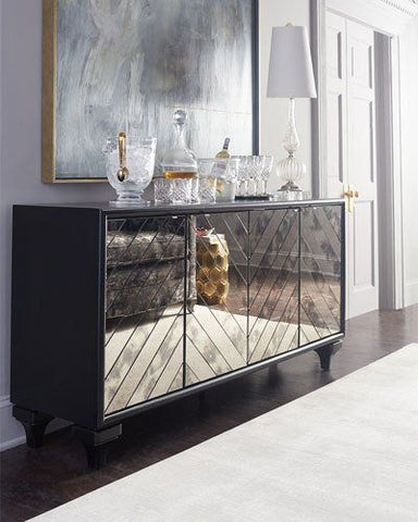 mirrored furniture sideboard trendy on trend vavoom interiors design