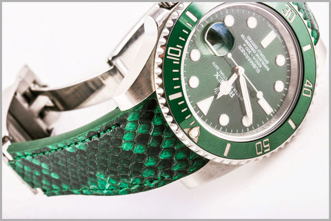 R Strap : rubber & leather straps designed for Rolex