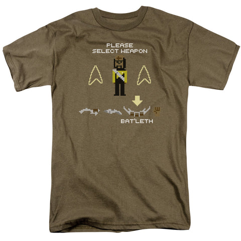 STAR TREK/SELECT WEAPON - S/S ADULT 18/1 - SAFARI GREEN - 2X